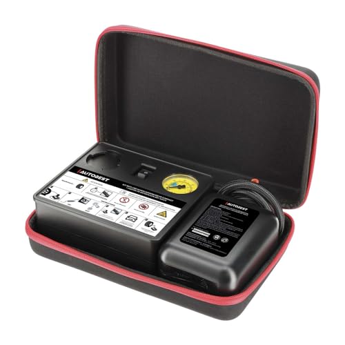 Autobest Kit Anti crevaison compresseur Compact + Liquide de...