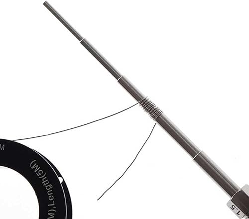 Miniatura 5 de 4 piezas de bobina de acero inoxidable Jig 0.059 in-0.138 in Micro Coil Jig Wick Wire Coil DIY herramienta herramienta de bobinado