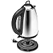 Aroma Housewares Hot H20 X-Press 1.5 Liter (6-Cup) Cordless Electric Water Kettle, Stainless Steel