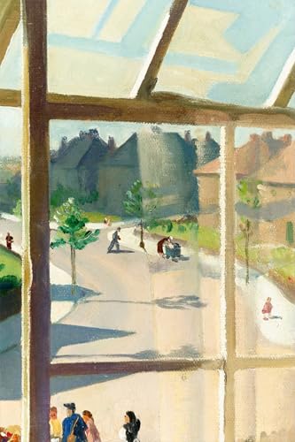 Lienzo para dormitorio Vista desde el artista de Percy Shakespeare, decoración elegante 60x90