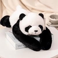 Weighted Stuffed Animal for Anxiety & Sleep, Calming Comfort Plush Toy with Soft Hugging Pillow, Panda & Dinosaur for Kids & Adults