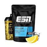ESN ISOCLEAR Whey Isolate Protein Powder, Lemon Iced Tea, 1000 g, 33 Servings, Protein Drink with a Delicious Fruity Taste, Clear whey – Lactose Free and Made in Germany