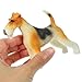 Imagen de SUPVOX Escultura de Perro Fox Terrier de Plástico Figura Decorativa de Escritorio Detallada para Adorno y Regalo Realista para Decoración de Hogar y Jardín