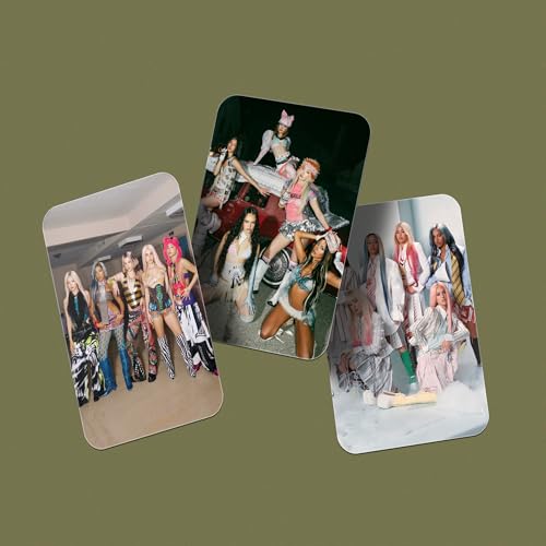 Image of Katseye Pinky Up Song Concept Glossy Finished Double Sided Printed Small Photo Cards (24+1 Freebie)