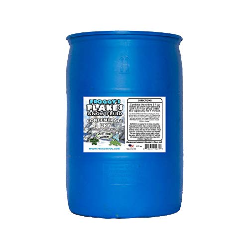 Froggys Flakes Snow Juice Concentrate - Makes 880 Gallons - Ultra Dry Formula (30-50 Feet Float/Drop)