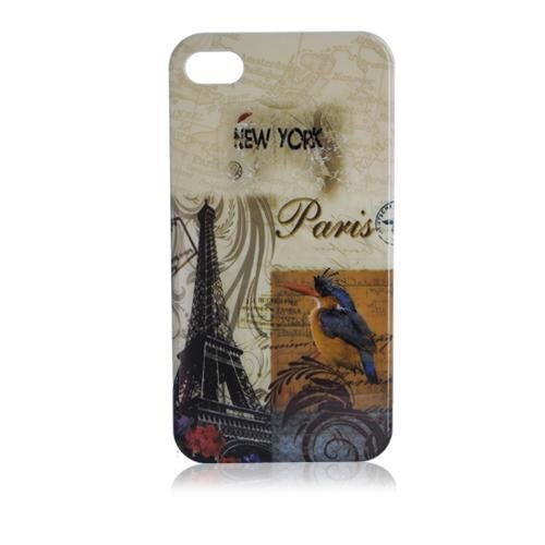 Contenuto della confezione: cover posteriore/Sleeve Paris New York per Apple iPhone 4