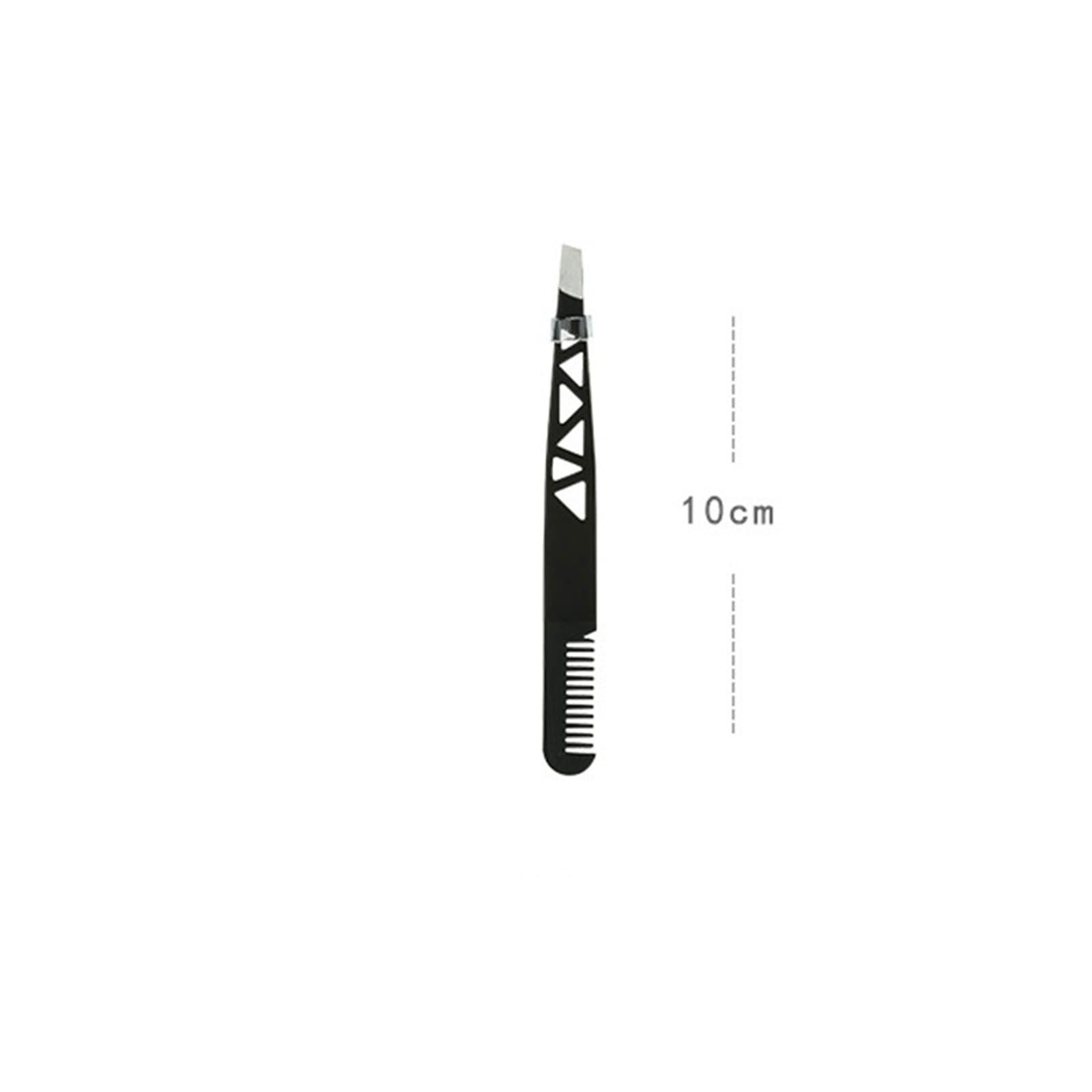 Pinzette, pinzette for capelli di precisione, 1 pz Pinzette for sopracciglia Professionale in acciaio inossidabile for la depilazione del viso Rasoio for sopracciglia Clip for ciglia Pinzette for stru
