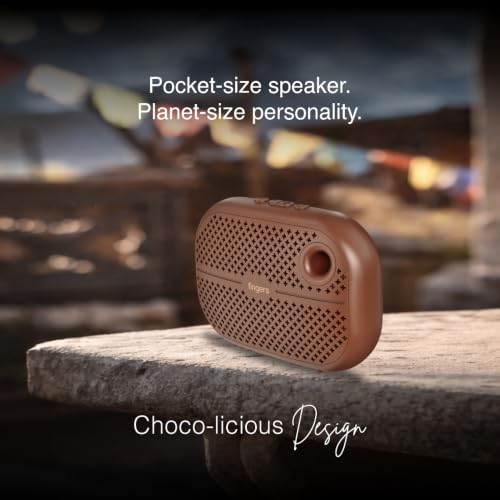 Image of FINGERS Musilicious3 Portable Speaker - Compact | Deep Bass | BT, FM, USB | Compact Wireless up to 4 Hours Playtime. Built-in Mic, Hands-free Calls
