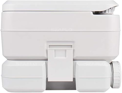 Miniatura 4 de SEAFLO Inodoro portátil para marina, RV, camping y barco (2.6 galones)