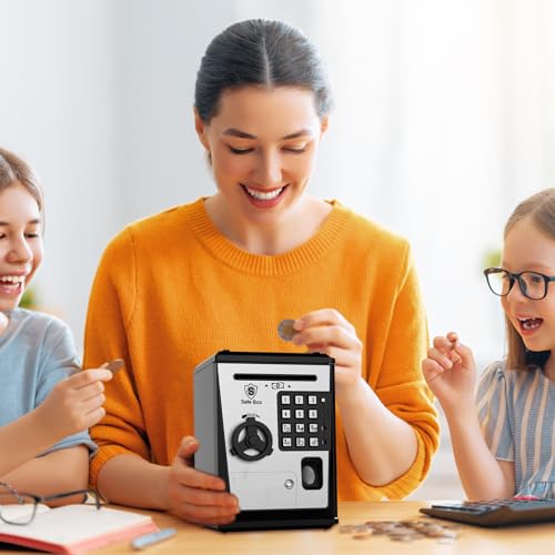 Tirelire automatique avec fausse détection de devises et confirmation empreintes digitales - 6