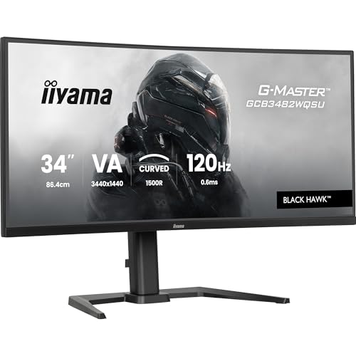 iiyama G-Master GCB3482WQSU-B1 écran gaming incurvé 34" UWQHD 120Hz - photo 2