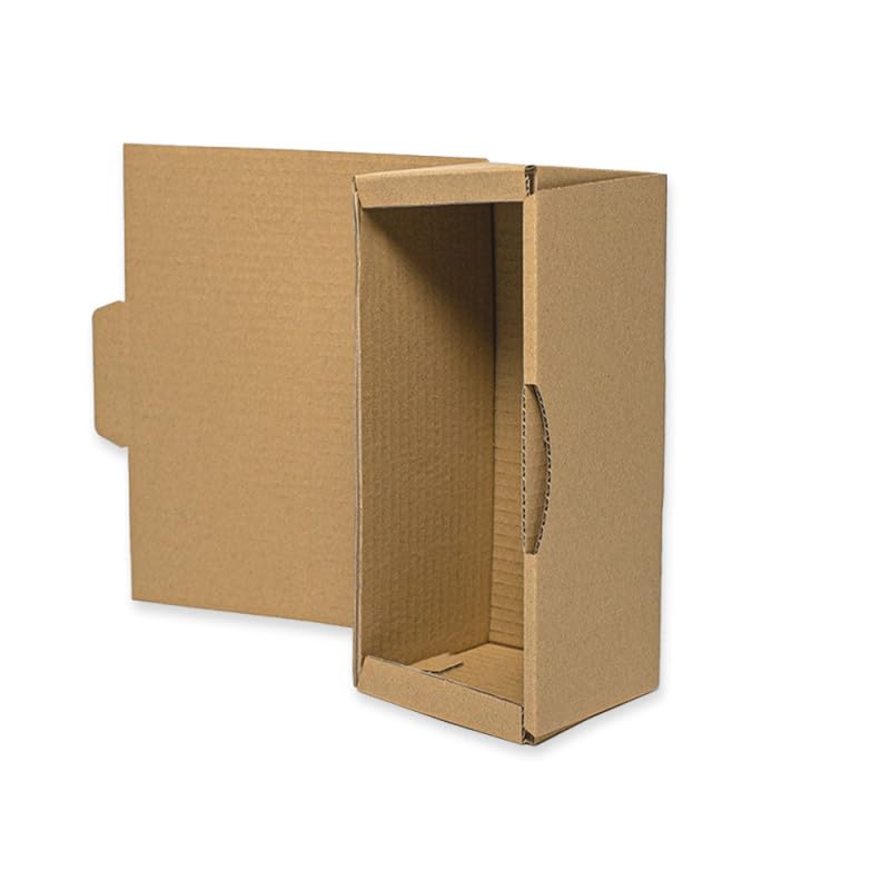 Lot de 50 Boîtes Postales en Carton Brun dimension 250x200x100 mm - boite d'expédition et envoi postal tous produits