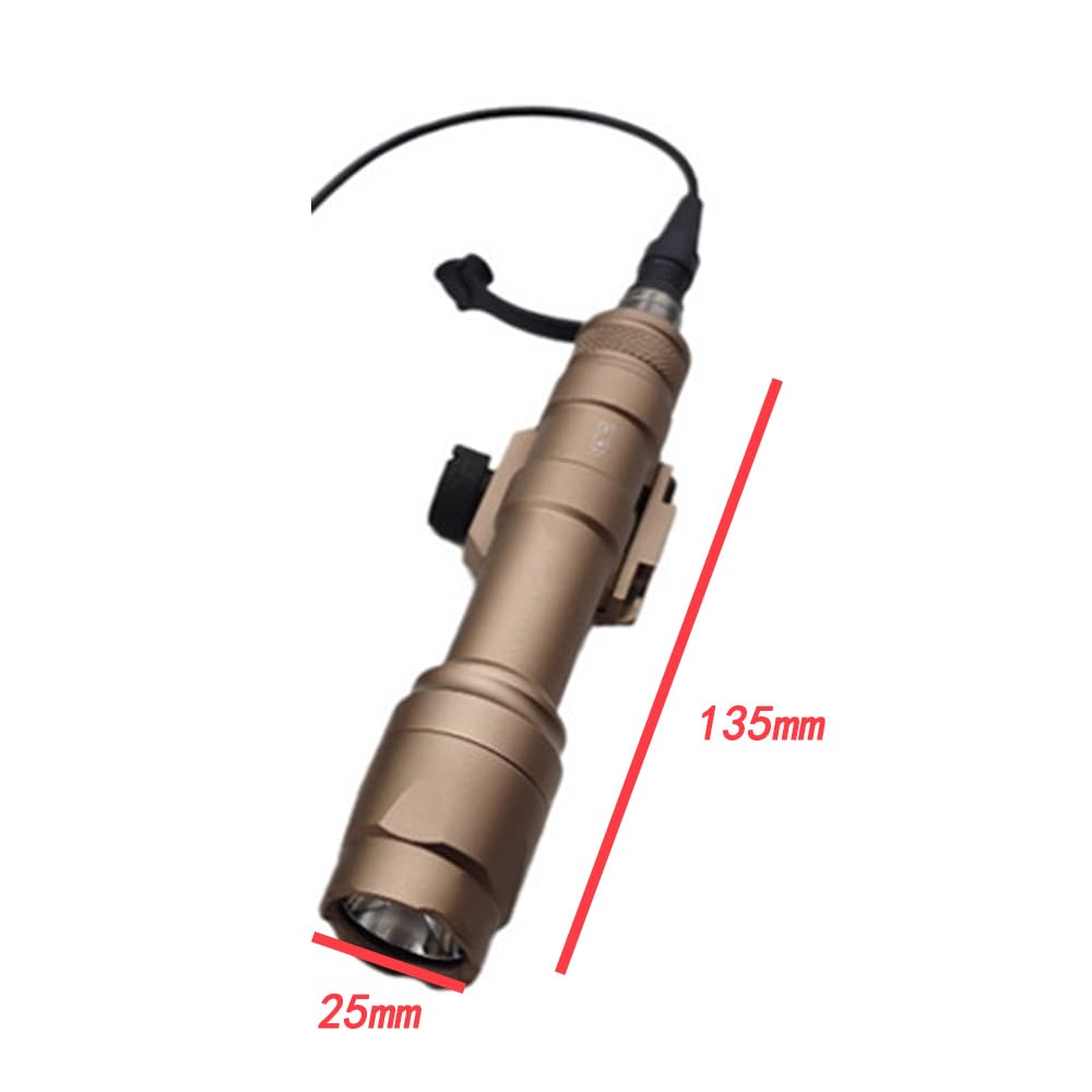 Nylon ML C1+ Box Laser Indicatore di Vista (con IR + Laser Rosso/Verde/Blu+Luce di Riempimento IR+220lm Luce LED), & M600C Forte Torcia & Modulare Dual Remote Pressure Switch (SF + 2.5 Spina) Combo,