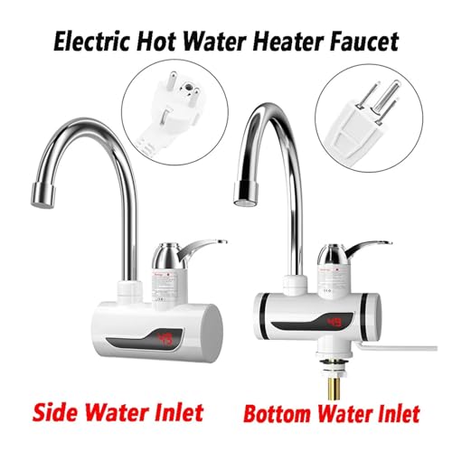 Grifo eléctrico para baño de 3000W ideal para renovar el aseo y tener agua templada 4