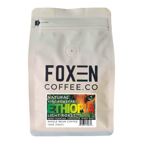 Foxen Coffee Ethiopia Yirgacheffe Light Roast Beans