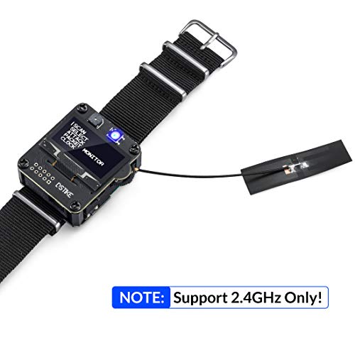 AURSINC WiFi Deauther Wristband ESP8266 Development Board | Wearable | OLED | Attack/Control/Test Tool | LOT for DSTIKE NodeMCU