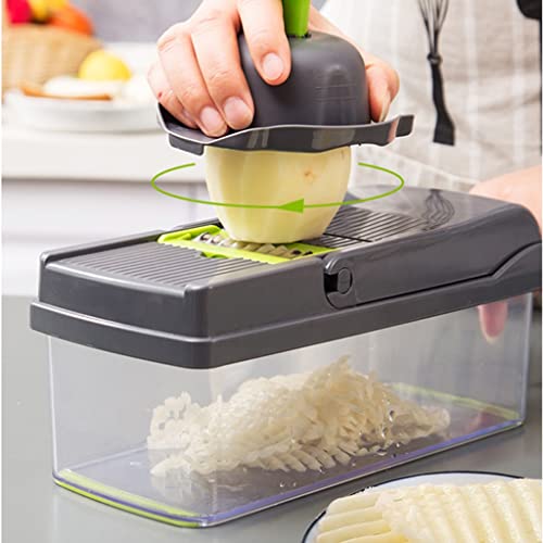 Cortador y rallador para cocina multifunción plástico miniatura 6
