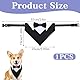Larrel Formeller Hunde Smoking, Hunde Smoking Fliege Verstellbare Hund Fliege Bandana Halsband Hochzeit Party Hundehalstuch Baumwolle Bandana Hundehalsband für Hochzeit Geburtstag Kostüme
