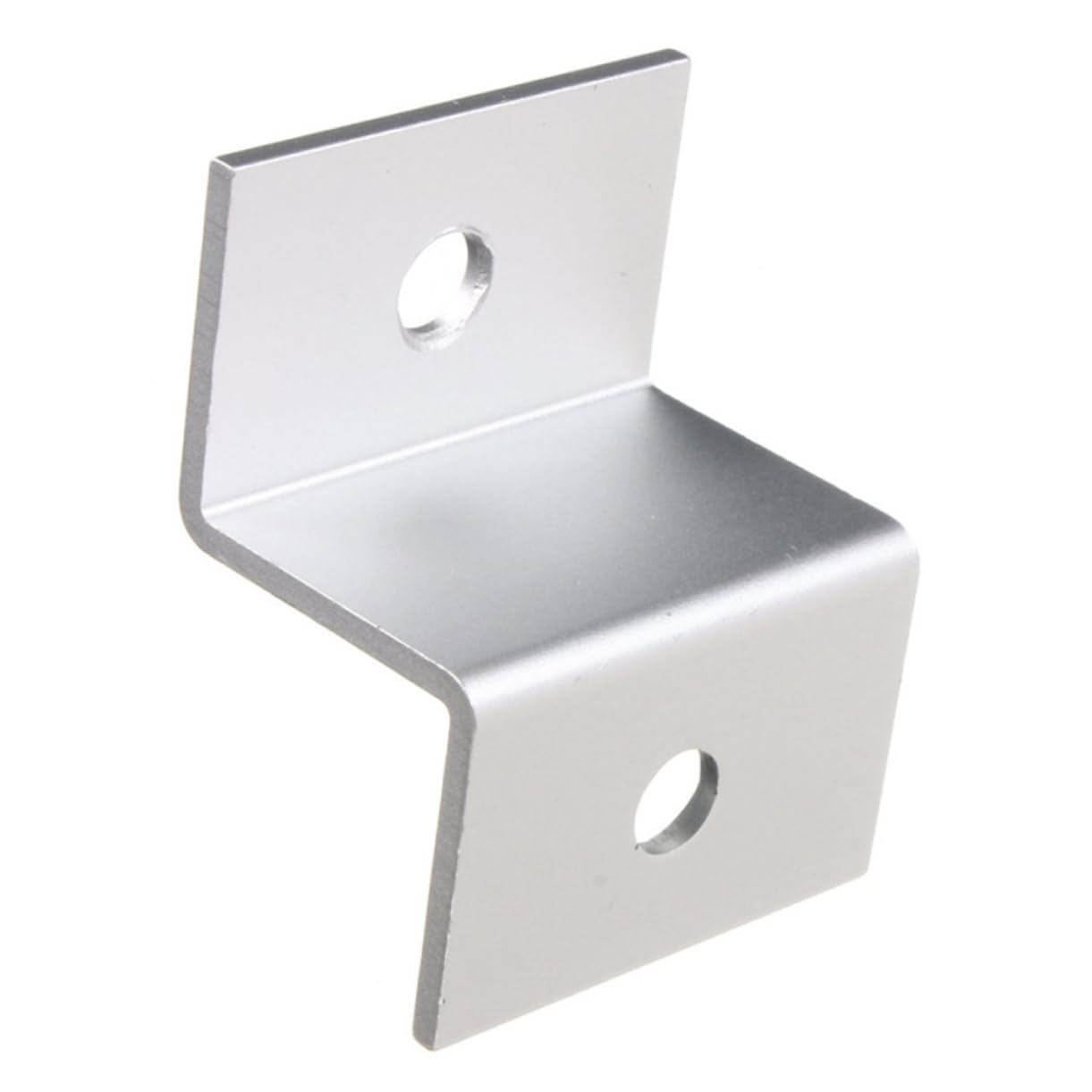 BESPORTBLE Staffa di Montaggio Pannello Solare Z in Metallo Argento con Dadi e Bulloni 8 Pezzi, Peso Leggero, Foro Differenziato per Pareti e Camper