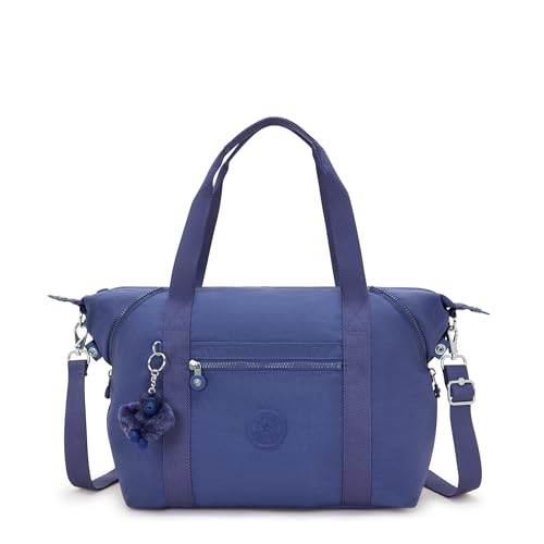 Kipling Bolsa feminina artística, Azul oceano, 7.75''L x 10.75''H x 17.25''D, Kipling Bolsa feminina artística
