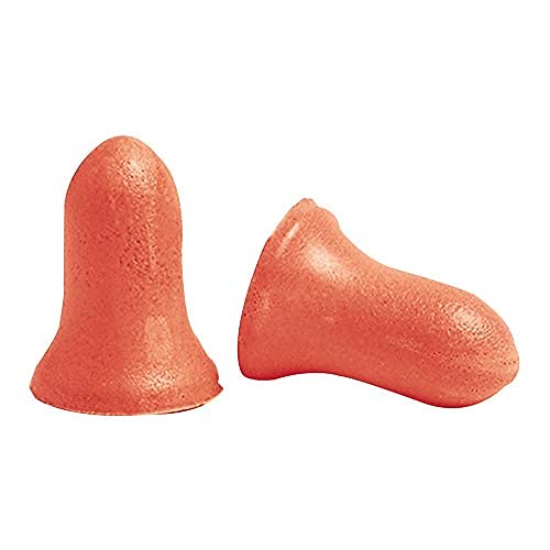Howard Leight by Honeywell MAX-1 Uncorded NR33 Foam Earplugs Box, 200 Pair (Orange) (New Version)