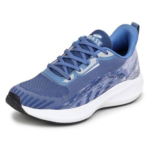 Image of TRASE Kids Sports Running Shoes | Lightweight Breathable Mesh Sneakers for Boys and Girls | Comfortable Cushioned Walking and Training Shoes with Durable Grip Sole