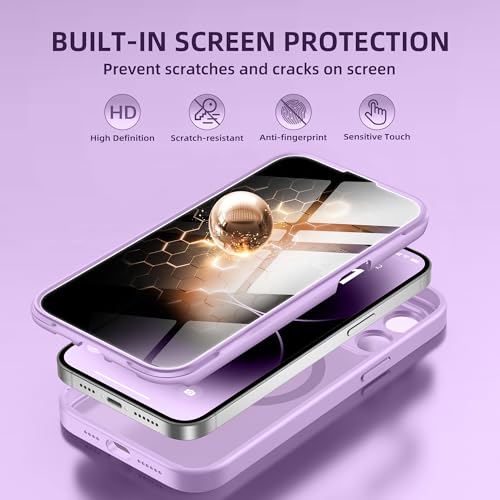 Coque iPhone 14 Pro Max intégrale au design épuré compatible MagSafe - 3