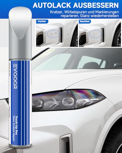 EKU Blue Tusz Perłowy/Niebieski Zmierzch Metalizowany Retusz Farby do Peugeot, Naprawa zadrapań samochodowych, szybkie i łatwe rozwiązanie do naprawy.