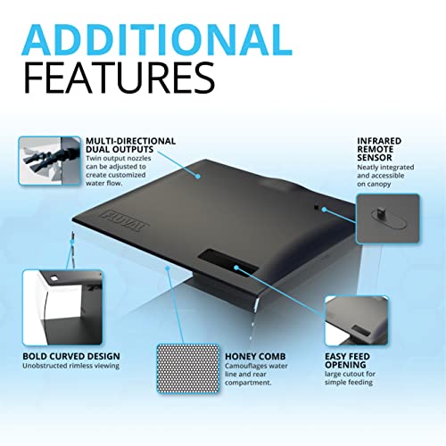 Fluval Flex 57 - 15 Gallon Nano Glass Aquarium Kit