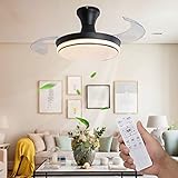 💡【Scena applicabile e servizio di qualità】 - Questo ventilatore da soffitto con luci è molto adatto per soggiorno, camera da letto, camera dei bambini, studio, corridoio e altri luoghi. Se non sei soddisfatto della nostra lampada della ventola, abbiamo promesso di riavere i tuoi soldi o una nuova lampada della ventola di ricambio. Se avete domande, non esitate a contattarci.