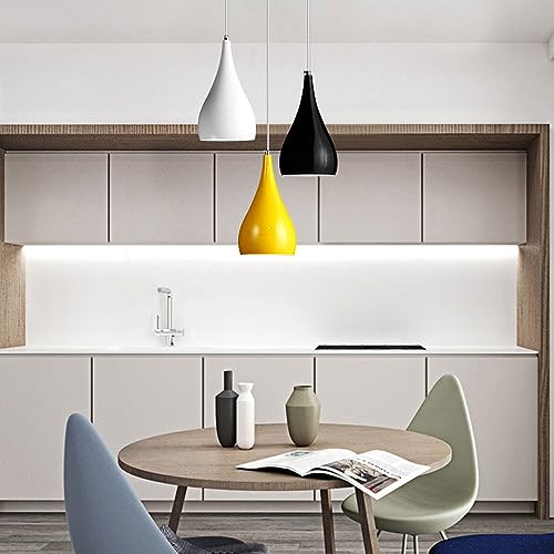 Lampe suspendue design chapeau créatif en métal à tête unique E27 - 6