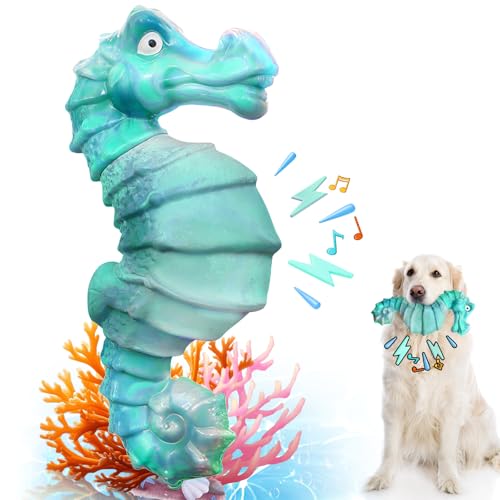 Image of Jeefome Dog Chew Toys for Aggressive Chewers: Tough DogToys for Large Dogs -Indestructible Toys for All Breeds-Squeaky Dog Toys for Aggressive Chewers /Super Chewers /Heavy Duty