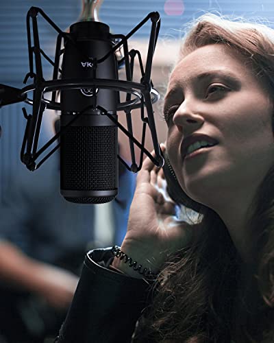 Boseen Microphone Shock Mount Mic Holder - Anti Vibration Spider Shockmount Compatible With Many Condenser Mics Like At2020 Mxl 770 Mxl 990 Samson G Track Pro Rode Procaster Nt1-A Neumann U87 Etc. #TOP5