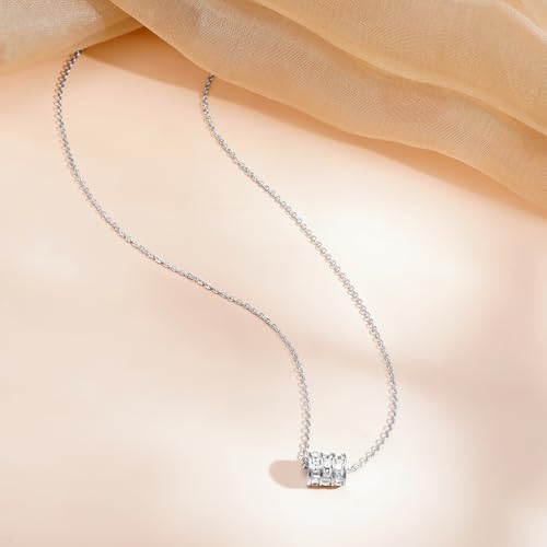 Image of Rubans Demi Fine Stainless Steel AD Pendant Necklace Gift for Women & Girls