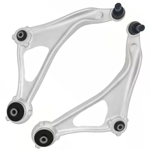 Image of Detroit Axle - 10pc Front End Kit for 2013-2014 Nissan Altima [Sedan], 2 Lower Control Arms with Ball Joint 2 Sway Bar Links 4 Outer Inner Tie Rod Ends 2 Tie Rod Boots Replacement