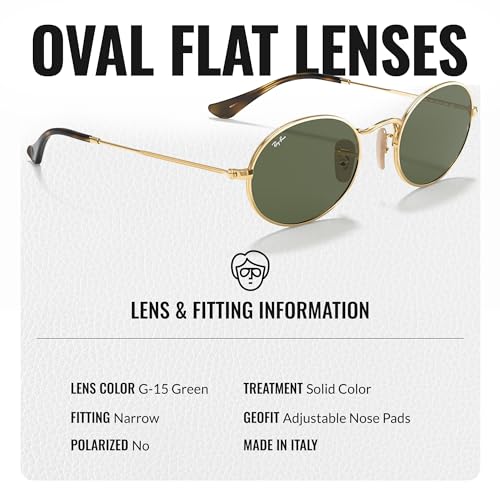 Ray-Ban RB3547N OVAL FLAT LENSES Oval Shaped Sunglasses for Men & Women with Official RAYBAN Eyewear Kit4