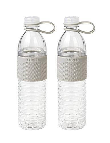 Copco Hydra Resuable Water Bottle, 20-Ounce (2 Pack) (Gray) Copco Hydra Resuable Water Bottle, 20-Ounce (2 Pack) (Gray)