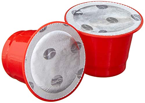Amazon Brand - Solimo Espresso Capsules 50 CT, Compatible with Nespresso Original Brewers