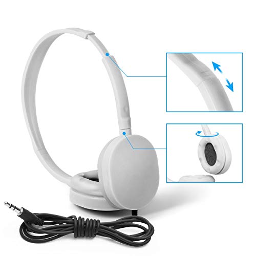 Ymj Kids Headphones Classroom Headphones (B-4Mixed) 4 Packs Mixed Colors(Each 1 Pack) Headphones For Kids, Classroom, Airplane, Hospiital, Students,Kids And Adults #TOP4