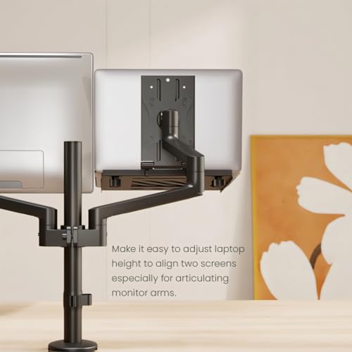 Image of LIONS HEAD Premium & Durable Laptop Stand | Adjustable Height Laptop Tray | Strong Metal Build | Tray Weight 2 kg Solid Metal | Model 2