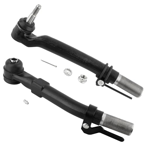 BOXI 11pcs Suspension Kit 3 Front Outer Tie Rod End 1 Tie Rod Adjusting Sleeve 1 Tie Rod Drag Link 2 Lower 2 Upper Ball Joint 2 Sway Bar fit 2005-2007 for Ford F-250 F-350 Super Duty K80026 DS80749 by BOXI - Image 3