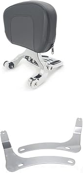 Solo Seat Cowl Motorcycle Backrest Multi-Purpose Passenger With Folding Luggage Rack For Kawasaki For Vulcan 900 ClassicB