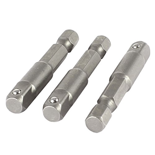 Adaptateur socket queue hexagonale 1/4 pour bricolage maison et mécanique auto - 2