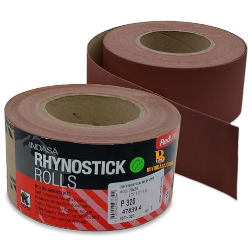 Indasa 2.75�C���` PSA �T���h�y�[�p�[���[�� - 27���[�h Rhynostick 600�O���b�g �����O�A�����[�� ���ȔS�� �S���� �T���h�y�[�p�[ �؍H�A�����ԁA�����p (�_���A���~�j�E���v���X������)