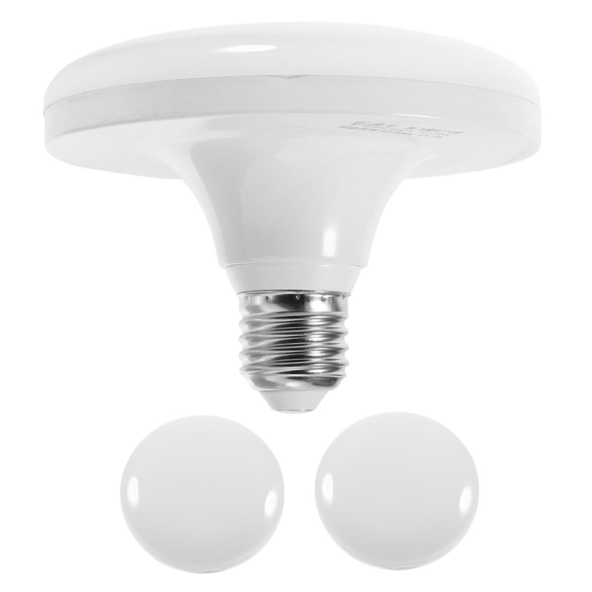 UKCOCO Bombilla LED E27 24w Alta Potencia Luz Plana Reemplazable 220v para Iluminación Doméstica Interior 3 Unidades Pack Uso