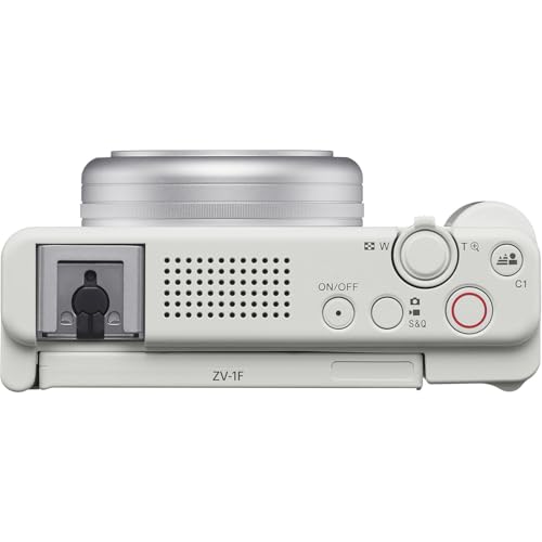 Cámara Digital Sony ZV-1F Blanca con Accesorios miniatura 4