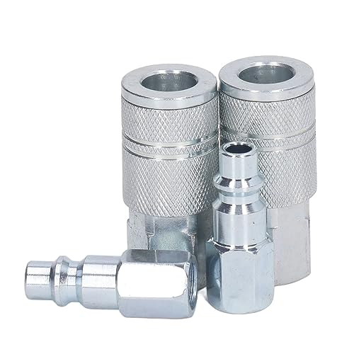 HappyFit Kit de plugue de acoplador de ar Mangueira Acessórios de conexão rápida 3/8 pol. NPT Conect
