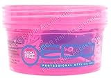 Fragancia: dulce, manzanilla. ECO - Gel fijador profesional Curl & Wave (\"rizos y ondulaciones\") para todo tipo de cabellos, 240 ml, rosa.