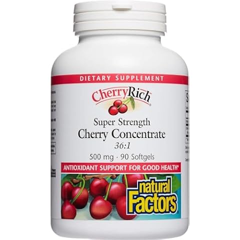 Natural Factors CherryRich Super Strength Cherry Concentrate Cover