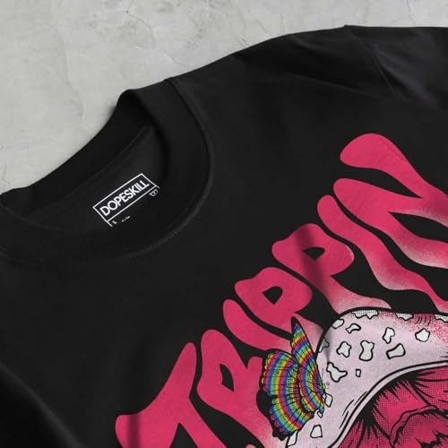 Image of DopeSkill Halloween Graphic Tee Streetwear Hip Hop Hypebeast Unisex T-Shirt Sneaker Colour Matching Shirts Spooky Graphic